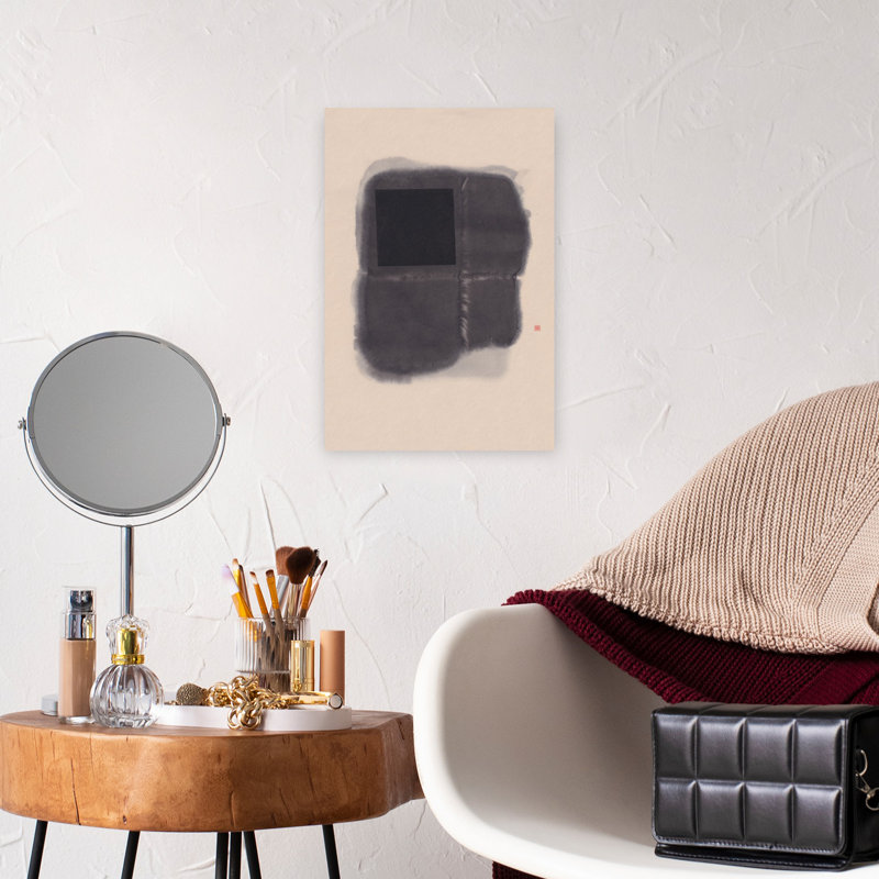 Contemporary Art Abstract Peaceful Serene Wall Art - Wrapped Canvas Print, 45.72cm H x 30.48cm W