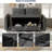 Tomario 111.8" Wide Upholstered Reversible Modular Corner Sectional with Ottoman-71101704