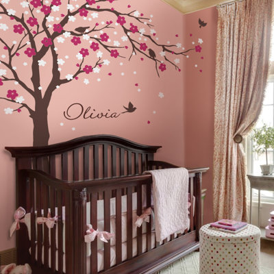 Décalcomanie murale de plafond fleur