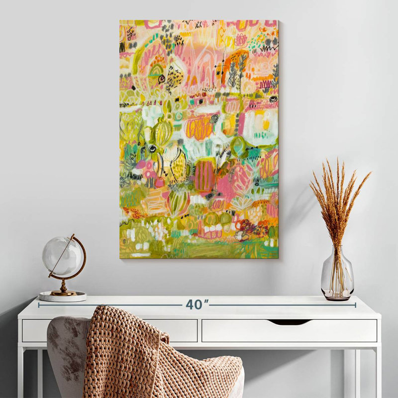 Avery Boho Garden I, 30" H x 20" W