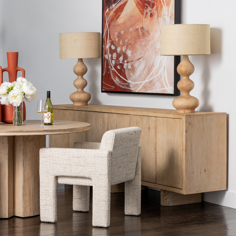 Lynne 32" Tall Table Lamp with Jute, Beige