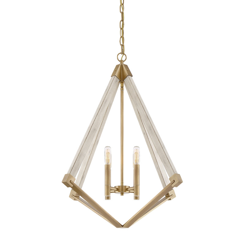 Loper 4 - Light Dimmable Geometric Chandelier, 4