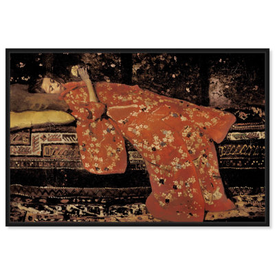 «The Red Kimono Canvas» par Art Remedy