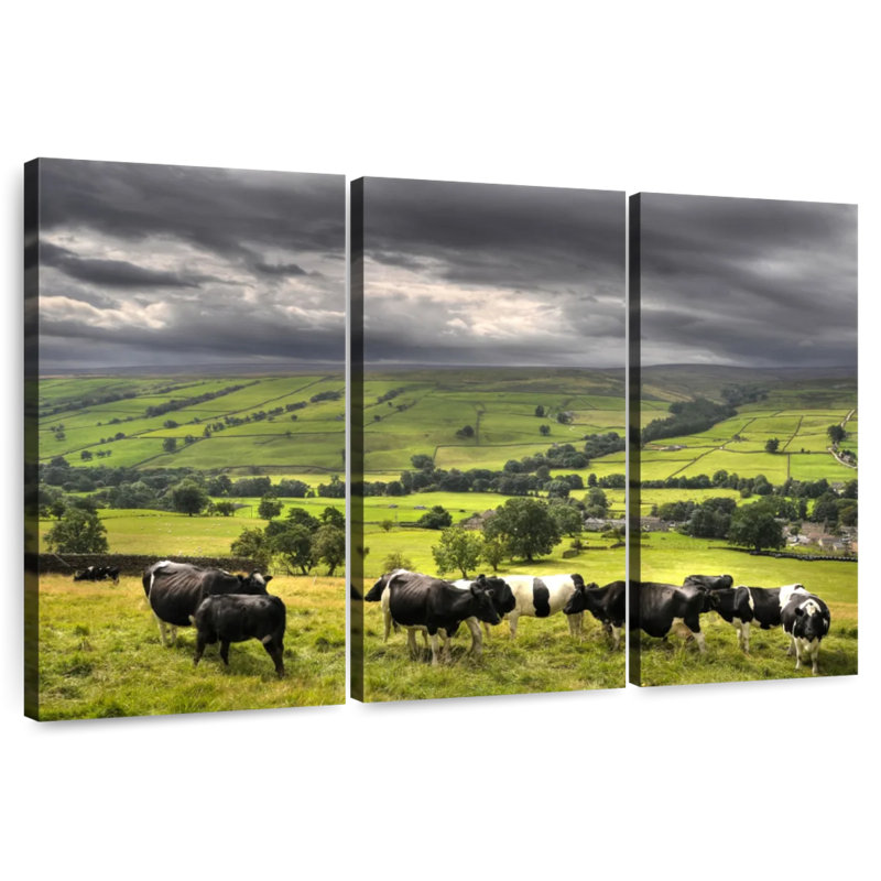 Brampt Simple Cow Herd, 28" H x 45" W
