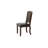 Formal Look Dining Table W Shelve And 6X Side Chairs Solidwood 7Pc Set