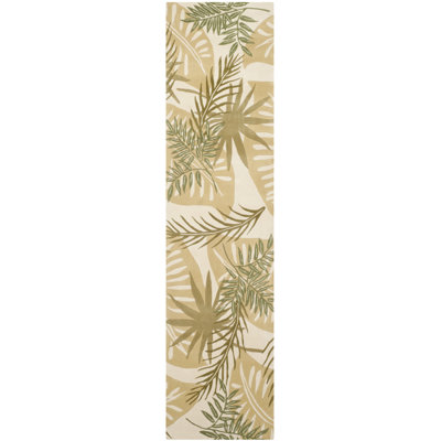 Tapis à motif floral en laine Mandarin