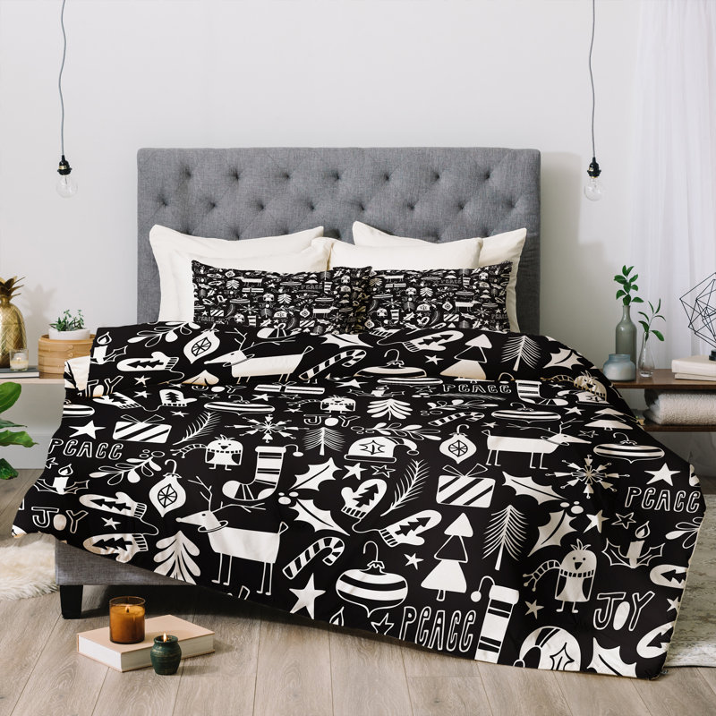 Ensemble de confort, Édredon pour grand lit + 2 taies décoratives sta