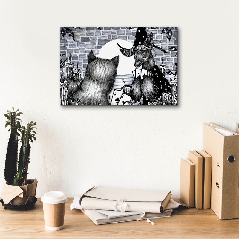 «Matched Set» par Avery Multers, art mural sur toile, H 12 po x l 18 po x P 0,75 po