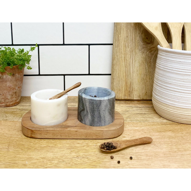 Ebern Designs Leobardo Marble Serving Bowl