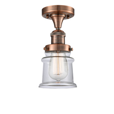 Plafonnier semi-encastré 1 lumière 5,25 po Alexandira