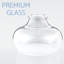 Aimantas 6'' H Glass Bowl Lamp Shade