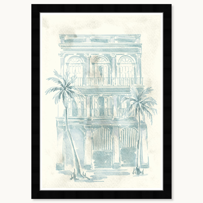 Balcons à paume, Cadre noir