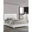 Lit contemporain 1Pc avec tête de lit à DEL-1808386653