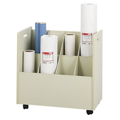 Mobile Roll File Filing Cart