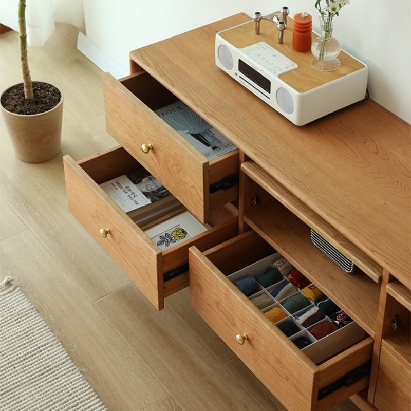 Meuble télé moderne en bois massif