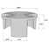 Davyd 2-Piece Rattan Coffee And End Table Set Natural