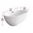 Thermopolis 59'' x 28.3'' Soaking Acrylic Bathtub-108230011