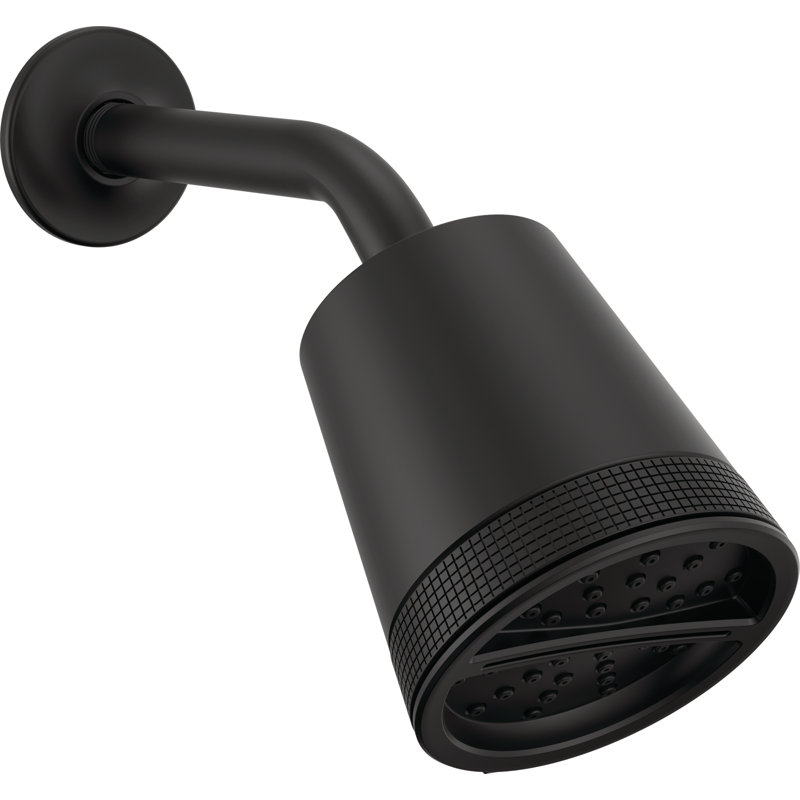 Multi Function Adjustable Shower Head, Matte Black