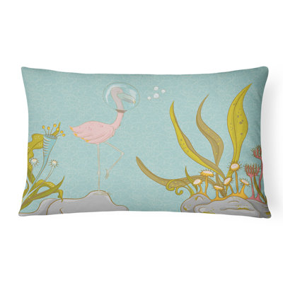  Coussin lombaire intérieur / extérieur Flamingo