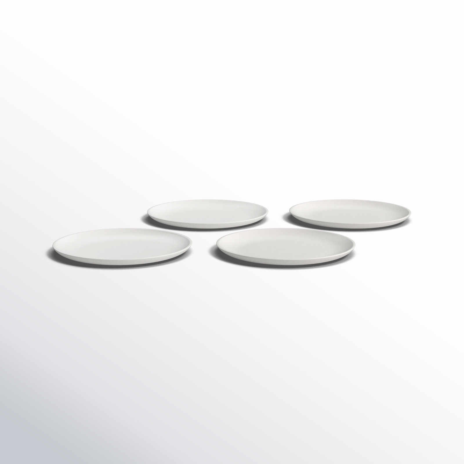 Borgen 11" Dinner Plate, Chalk