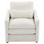 Fauteuil simple surdimensionné rembourré-590446409