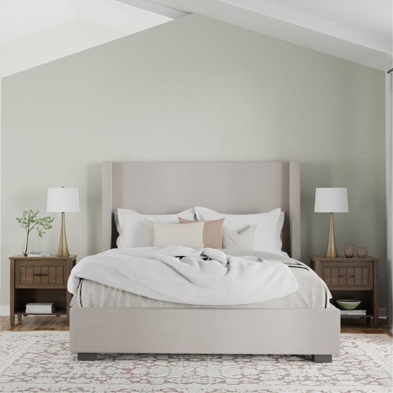 Lev - Bedside Table - Smoky Brown