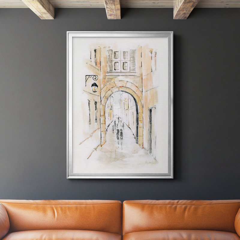 38_Toile encadrée de qualité supérieure, Argent, H 24,5 po x l 18,5 po x P 1 po