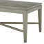 Malta Solid Wood Cross Legs Coffee Table