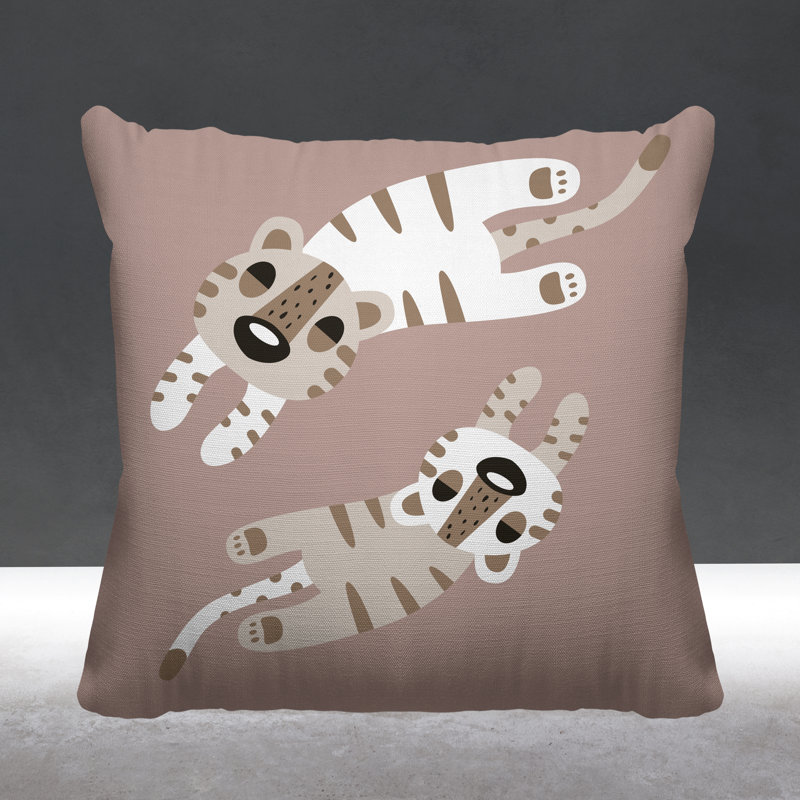 Coussin Jiba, Ombre, L 17 po x H 17 po