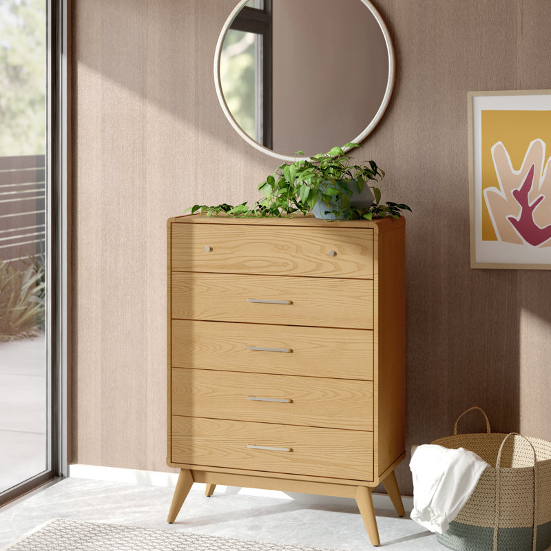 Commode 5 tiroirs Marjori
