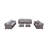 Biles Wicker Fully Assembled 8 - Person Seating Group with Cushions