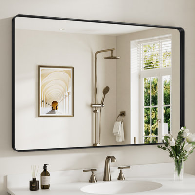 Miroir de salle de bain mural Llesenia