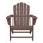 Chaise Adirondack en poly résistant aux intempéries avec table d'appoint Lucus-997433810