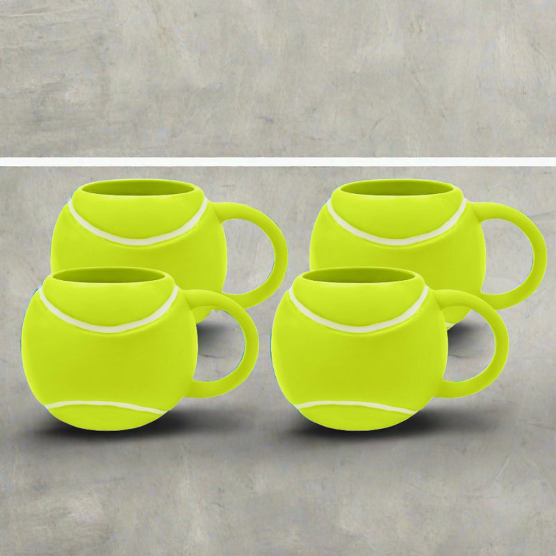 Tasse à balles de golf Godinger, Vert/blanc