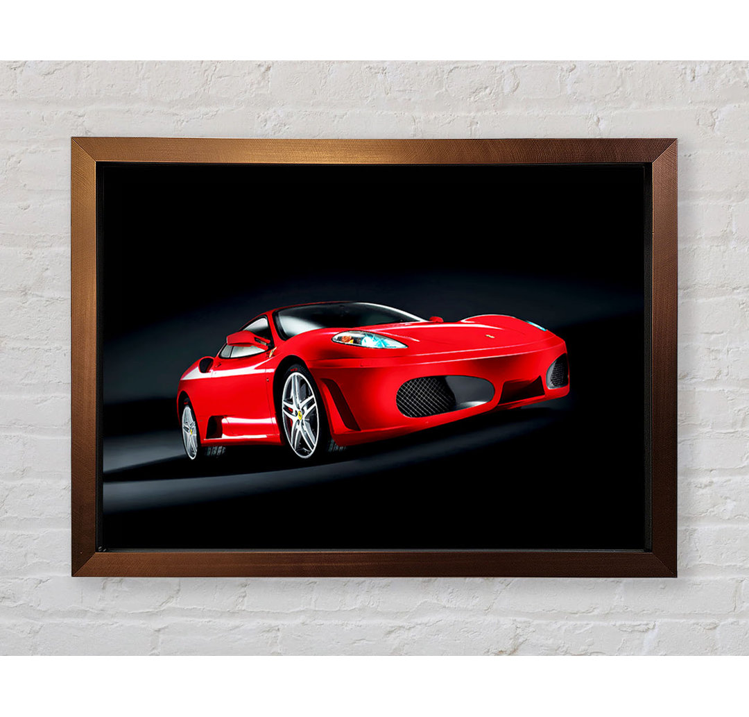 Ferrari F430 Grill Shot Gerahmter Druck