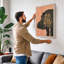 Hippopotamus Profile Modern - Wrapped Canvas-1939882682-1939882684