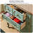 Retro Simple Semicircle Painted Sideboard