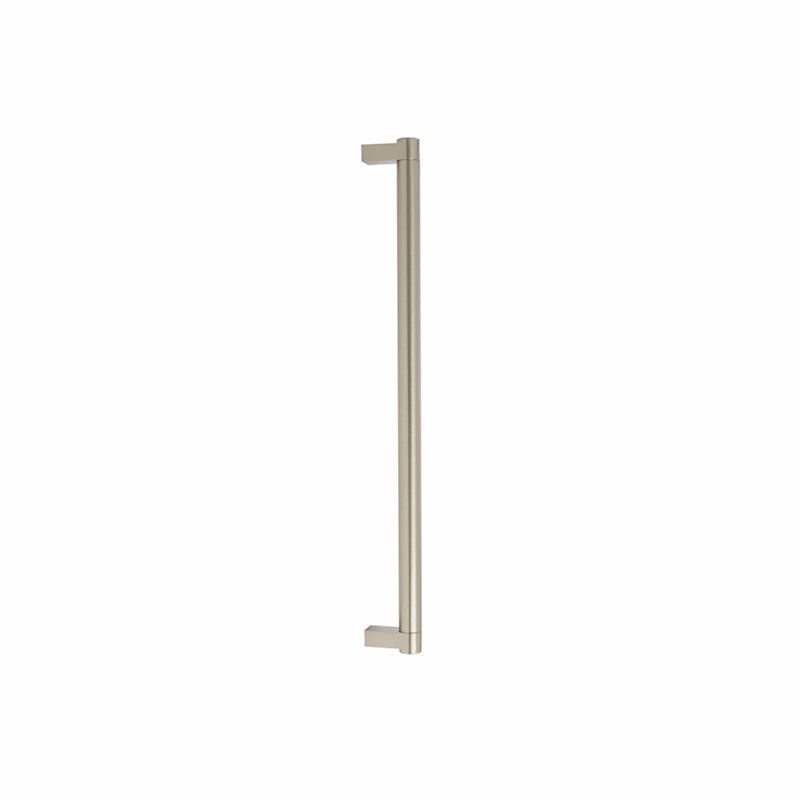 Emtek Select Appliance Pull 18" cc/ Rectangular Stem & Smooth Pull, Satin Nickel, 12"