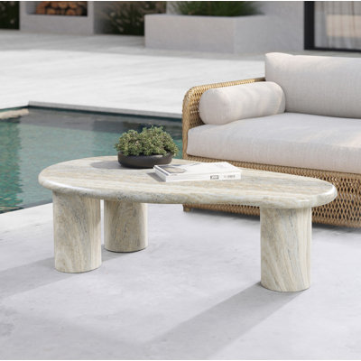 Sassari Finished Indoor/Outdoor Concrete Coffee Table