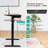 Kesgrave Adjustable Metal Base Standing Desk-440365933