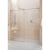 Eclipse 68 - 72 in. x 78 in. Fully Frameless Sliding Shower Door