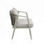 Ensemble de sièges d'extérieur durables et confortables avec cadres en fer, idéal pour les patios, les pelouses et les bords de piscine-542008045-542007827