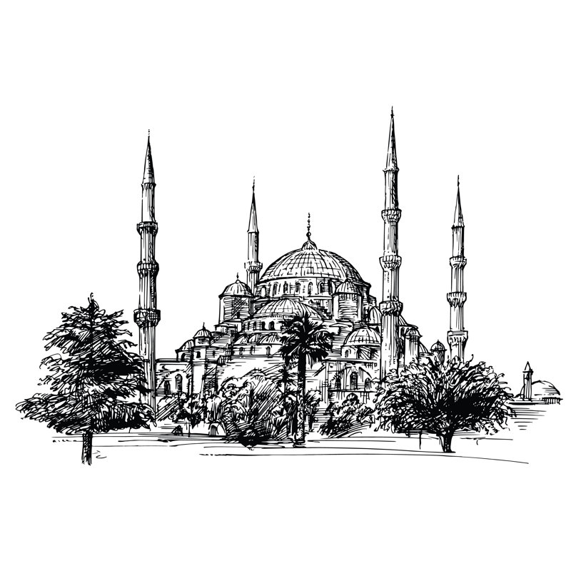 Hagia Sophia Istanbul by Canicula1 - Wrapped Canvas Print, 30cm H x 46cm W x 3.8cm D