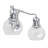 Gilbertson Metal/Seeded Glass Vanity Light-123430034-119335088