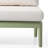 Patio Deep Seating Armless Chair With Cushions