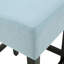 Set of 2, 26.75" Backless Leather Counter Height Barstool, Light Blue