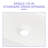 19"X15" White Ceramic Rectangular Vessel Bathroom Sink-124471325