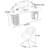 Nordic Luxury-Style Office Desk-351569410