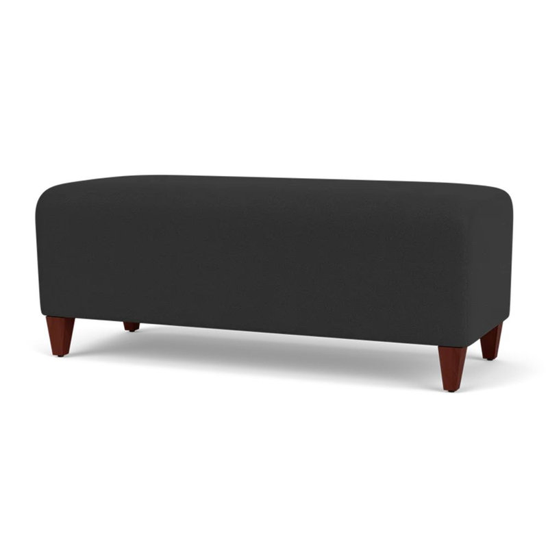 Banc de réception Siena, Acajou, Graphite portes ouvertes