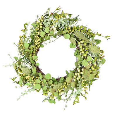 Couronne en plastique 24 po Fern